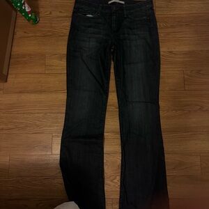 Joe's Jeans Dark Indigo Straight Leg Jeans